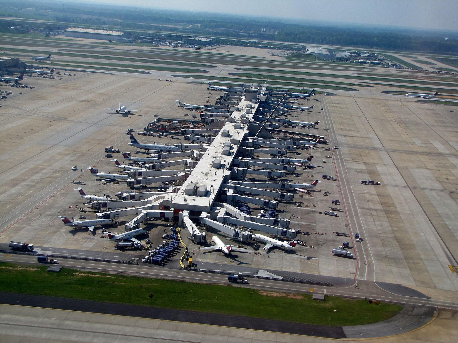 View of Hartsfield Jackson Atlanta International Airport (8 August 2023)