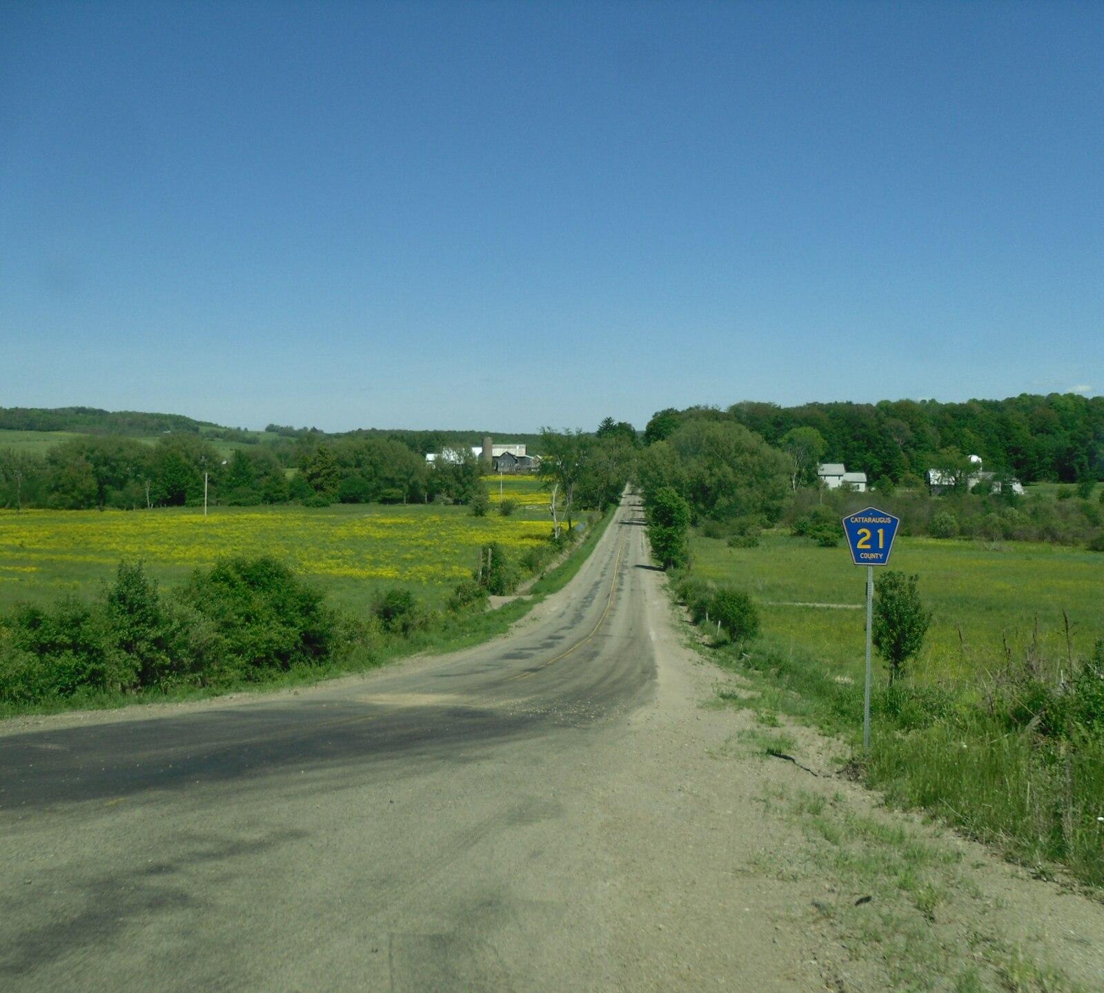 Cattaraugus County Route 21 New York 4977820599