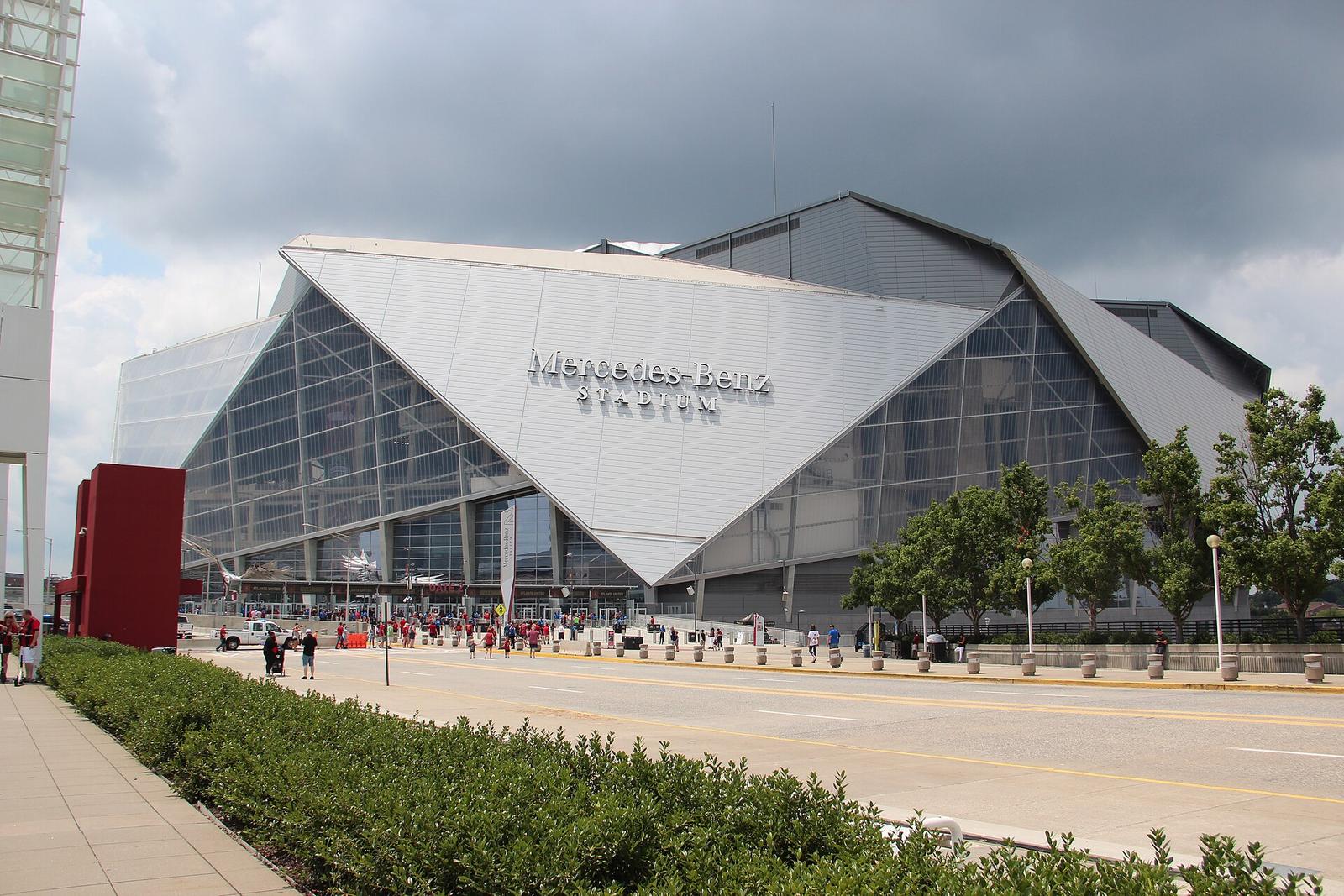 Mercedes Benz Stadium, July 2018